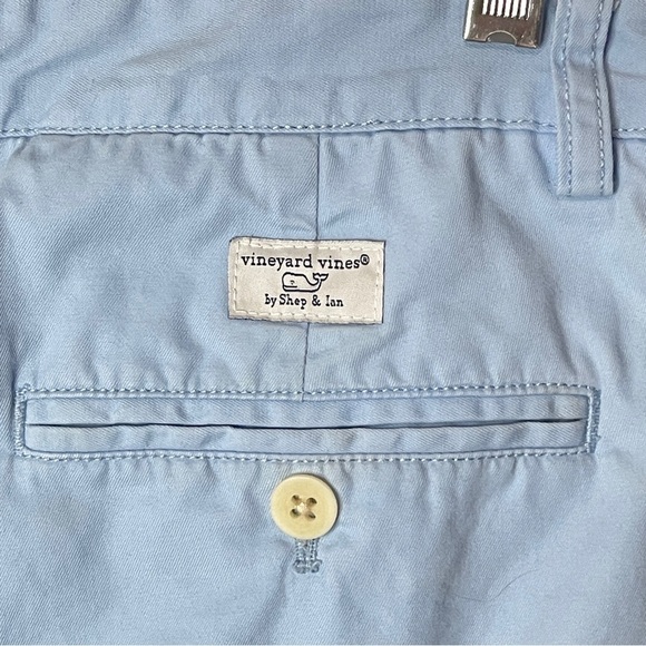 VINEYARD VINES Men’s Light Blue Cotton Chinos, 30x31 - Picture 7 of 9